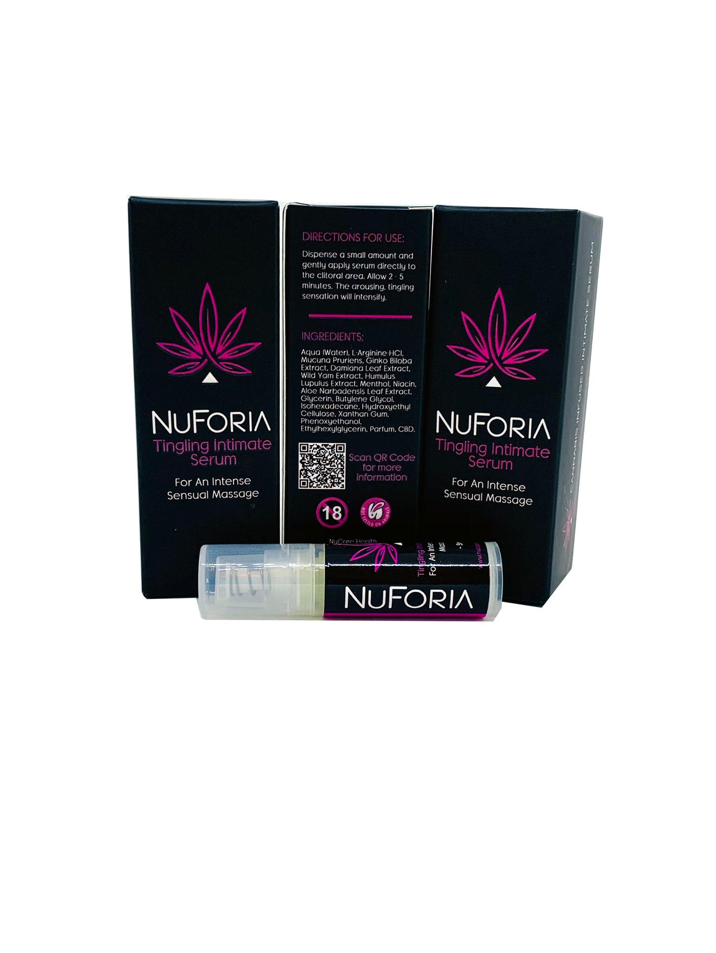 NuForia CBD Infused Intimate Serum 5ml