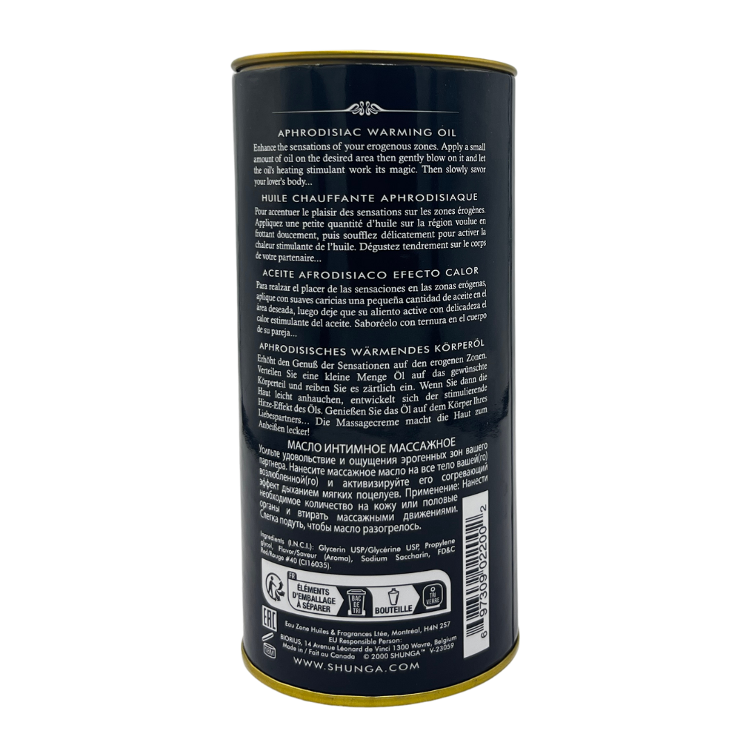 Shunga Warming Oil – Blazing Cherry